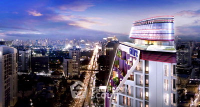 คอนโดให้เช่า : คอนโด 1 ห้องนอน ขนาด 38 ตร.ม. Culture Chula ห่าง MRT สามย่าน 300 ม. (ID 3177009)