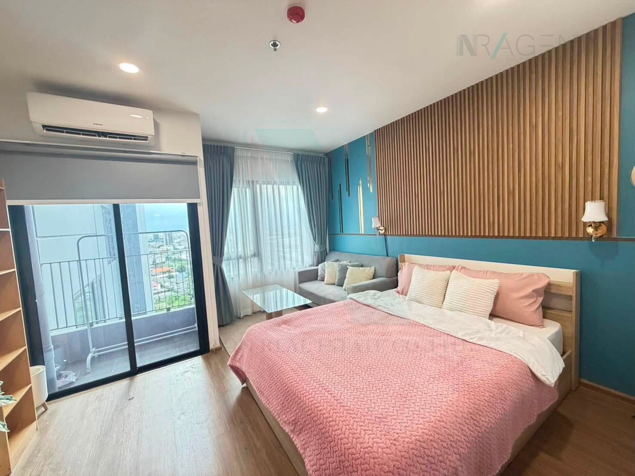 picture 🎉 For Rent Condo THE LIVIN PHETKASEM Building B, Floor 23,Studio, Room size 24 sqm - 1/8