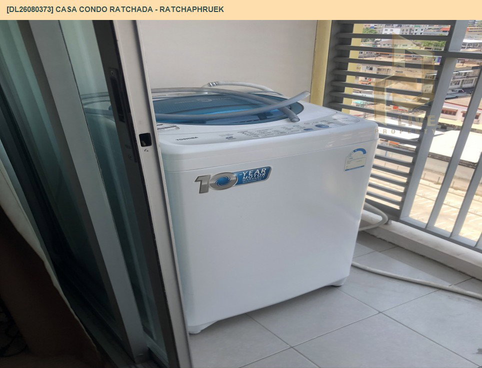 รูป DL26080373 ให้เช่าคอนโด คาซ่า คอนโด รัชดา - ราชพฤกษ์ (Casa Condo Ratchada - Ratchaphruek) ใกล้ BTS ตลาดพลู พร้อมเข้าอยู่ โทรด่วน 0653619502 LineID @952jdxxk - รูปที่ 7/7
