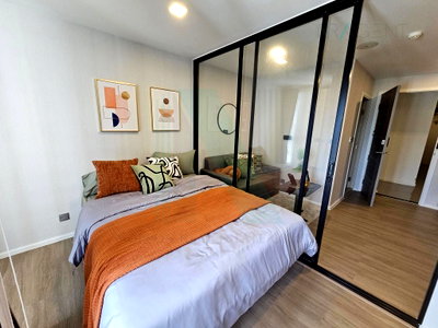 Condos for rent : For Rent Condo ATMOZ RATCHADA-HUAIKWANG Building C, Floor 7,1 bed room, Room size 24 sqm