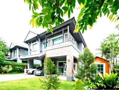เช่าบ้านเดี่ยว วิทยาลัยเทคนิคราชสิทธาราม : ให้เช่าบ้านเดี่ยว 2 ชั้น หมู่บ้าน ชวนชื่น แกรนด์ เอกชัย-บางบอน / ถนนบางบอน 4 / แอร์ทั้งหลัง / เฟอร์นิเจอร์ครบ / อยู่อาศัย