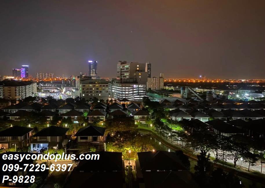 รูป 🏷️ P-9828 | The Parkland Srinakarin Lakeside : ห้องกว้าง วิวสวยคุ้มค่า! ใกล้ MRT ศรีลาซาล 9,000 บ. | Line ID: @easycondoplus | 099-229-6397 - รูปที่ 8/9