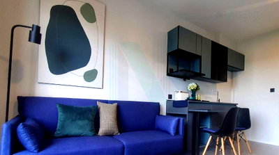Condos for rent : For Rent Condo THE KEY MRT PHETKASEM 48 Building 1, Floor 25,1 bed room, Room size 28 sqm