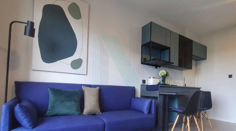For Rent Condo THE KEY MRT PHETKASEM 48 Building 1, Floor 25,1 bed room, Room size 28 sqm