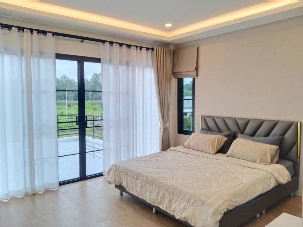 รูป ขาย Private Pool Villa สร้างใหม่ นอกโครงการ พิกัดสันทราย เชียงใหม่ ใกล้เซ็นทรัลเฟสติวัล (H568) T.0946511456 - รูปที่ 11/17