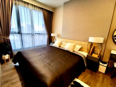 Condos for rent : Luxury condo for rent, beautiful Japanese-style room, Keen Center Sriracha.