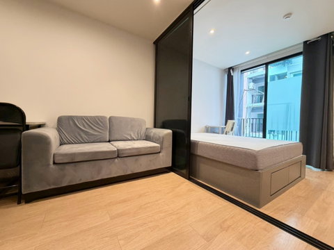 🌸 Beautiful room, ready to move in immediately at The Matt Sathorn–Tha Phra 2, near BTS Talat Phlu