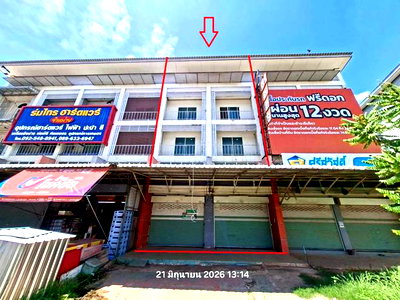 อาคารพาณิชย์ ประจันตคาม ปราจีนบุรี : อาคารพาณิชย์ 34 ตร.วา ประจันตคาม ปราจีนบุรี 5.6M