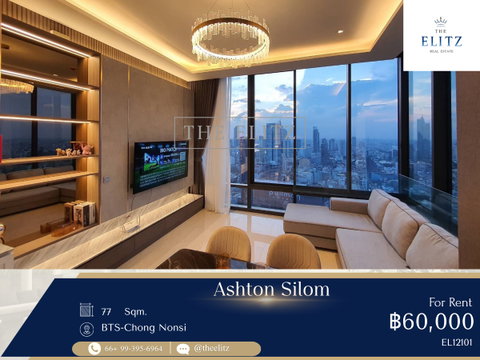 ✨The Ultimate Executive Address | High-Ceiling Luxury Design in Central Silom✨