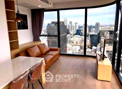 Condos for rent : 31st-Floor 2-BR Ashton Chula Silom 100m To MRT Sam Yan (ID 3179448)