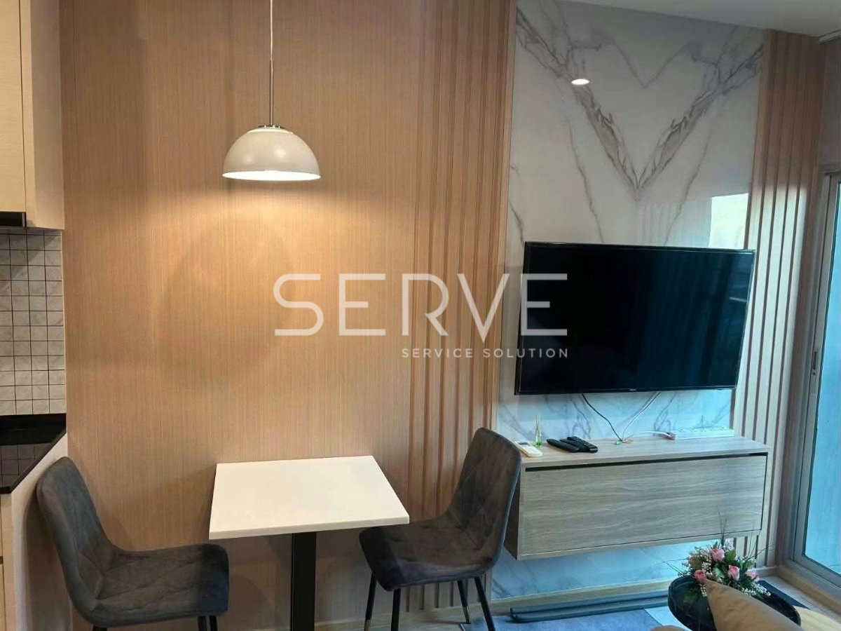 รูป 🔥3.4MB-ถูกที่สุดในตอนนี้ ห้องกว้าง 1นอน ชั้นสูงสุด วิวดี เฟอร์ครบ ลงทุนสุดคุ้ม คอนโดทำเลดีมาก ใกล้ MRT ศูนย์วัฒนธรรม @ Noble Revolve Ratchada - รูปที่ 7/7