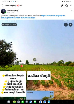 ที่ดิน เมืองชัยภูมิ ชัยภูมิ : ที่ดิน5ไร่ อ.เมืองชัยภูมิ ราคาถูก