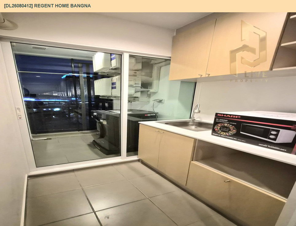 รูป DL26080412 ให้เช่าคอนโด รีเจ้นท์ โฮม บางนา (Regent home bangna) ใกล้ BTS บางนา พร้อมเข้าอยู่ โทรด่วน 0653619502 LineID @952jdxxk - รูปที่ 5/7