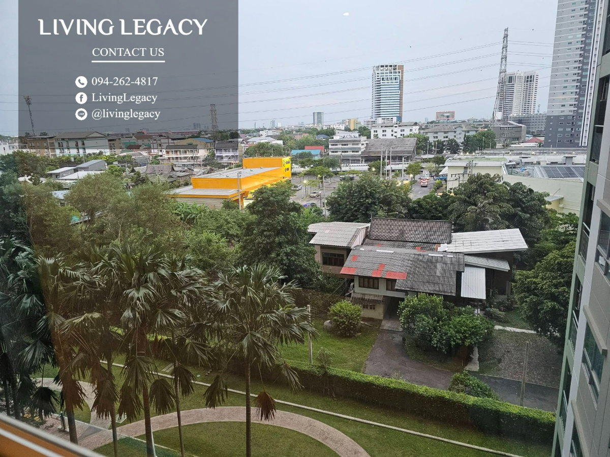 รูป TJJG11 เช่าด่วน คอนโด Lumpini Place Srinakarin - Huamark Station 26 ตร.ม. | 1 นอน 1 น้ำ | ชั้น 6 | 10,500 บาท/เดือน | LINE: @livinglegacy - รูปที่ 8/8