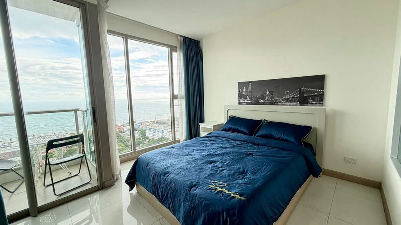 รูป ⛵ Riviera Jomtien ⛵ Sea view / 27F / Studio room >> THB13,000/month彡 - รูปที่ 1/11