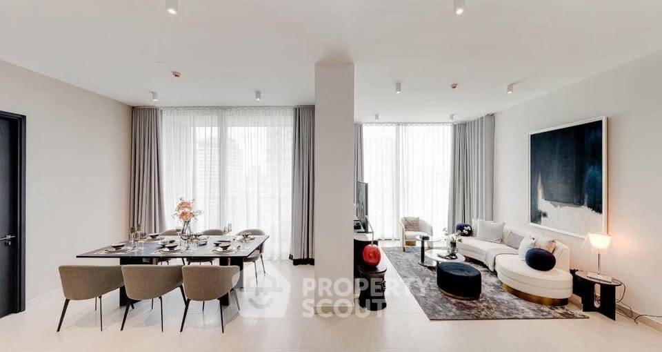 picture 28th-Floor 2-BR 135 Sqm, Tait Sathorn 12, 100m To BTS Saint Louis (ID 3179184) - 5/9