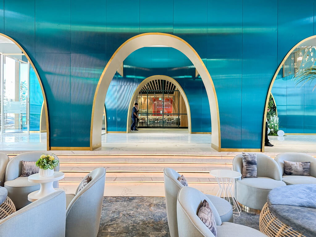 รูป ขายคอนโด Carapace Hua Hin : คาราเพซ หัวหิน , ห้องพักระดับ Deluxe Sea View 2 ห้องนอน ชั้น5 ระเบียงวิวทะเลและสวนน้ำ - รูปที่ 14/17