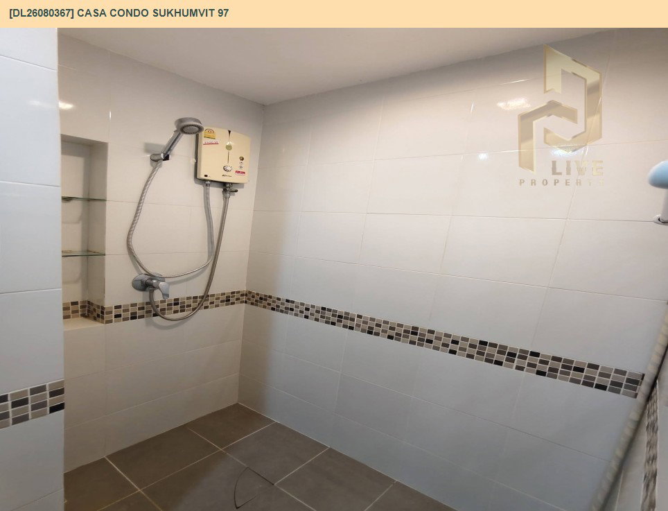 รูป DL26080367 ให้เช่าคอนโด คาซ่า คอนโด สุขุมวิท 97 (Casa Condo Sukhumvit 97) ใกล้ BTS บางจาก พร้อมเข้าอยู่ โทรด่วน 0614453194 LineID @952jdxxk - รูปที่ 7/7