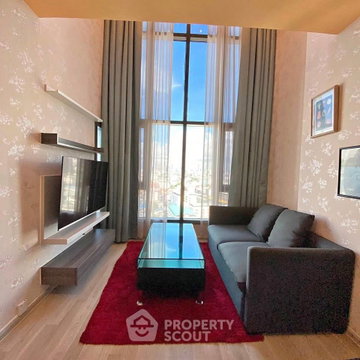 20th-Floor 1-BR Centric Ratchada - Huai Khwang Near MRT Huai Khwang (ID 3179121)
