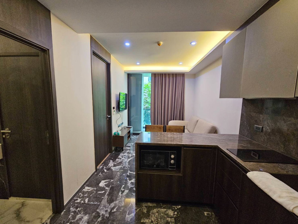 รูป ปล่อยเช่าคอนโด168สุขุมวิท36 1ห้องนอน 1ห้องน้ำ(ขนาด 36.16 ตรม. ชั้น 3 - รูปที่ 5/22