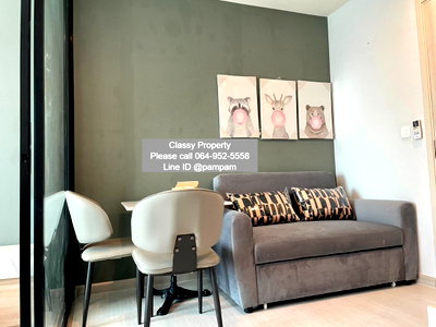 Condos for rent New Petchburi Road Bangkok : *** Condo for rent : Life Asoke Nice decorated  High floor Fully furnished near MRT Phetchaburi &Airport Link Makkasan 17,000 Baht only🔥🔥🔥***