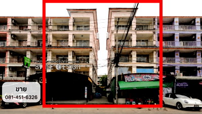 Shophouses for sale Bangkok University : 5-Storey Building + Dormitory for Sale 📍 Next to Bangkok University, Rangsit