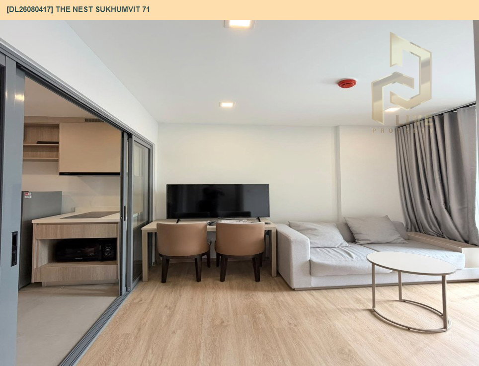 รูป DL26080417 ให้เช่าคอนโด เดอะ เนสท์ สุขุมวิท 71 (The Nest Sukhumvit 71) ใกล้ BTS พระโขนง พร้อมเข้าอยู่ โทรด่วน 0638692663 LineID @952jdxxk - รูปที่ 5/12