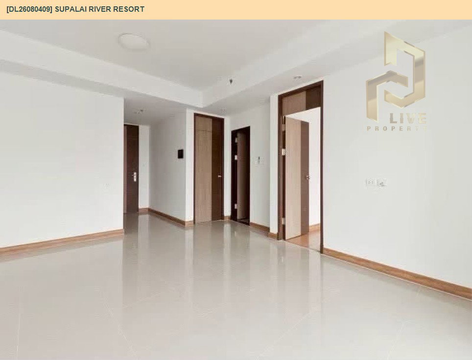 รูป DL26080409 ขายคอนโด ศุภาลัย ริเวอร์ รีสอร์ท (Supalai River Resort) ใกล้ BTS กรุงธนบุรี พร้อมเข้าอยู่ โทรด่วน 0614453194 LineID @952jdxxk - รูปที่ 12/15