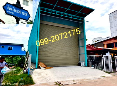 Factory for sale Save One Go Market : Warehouse for sales 41.7Wa Kukot Lumlukka Pathumthani Near BTS Kukot Station Green Line