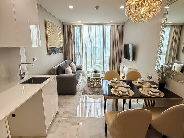 picture Condo for Rent Copacabana Beach Jomtien 1Bed Sea View - 3/11