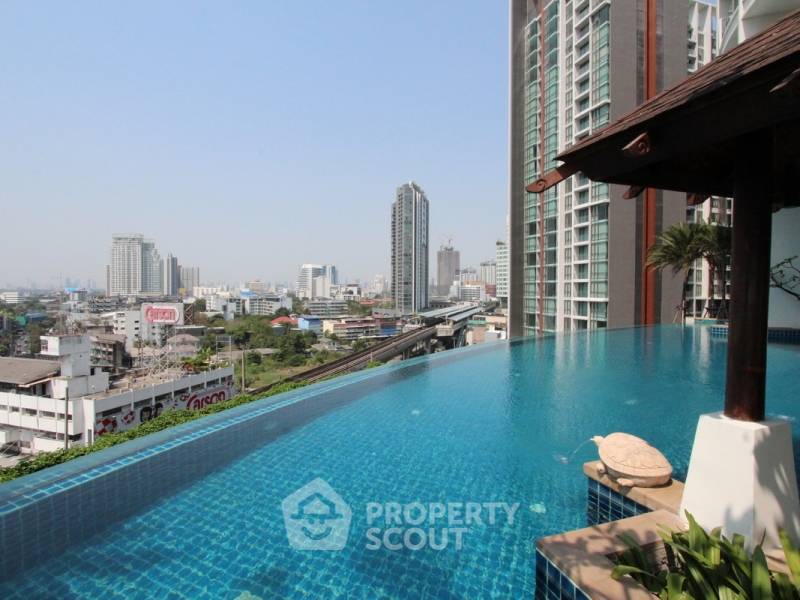 picture 200m To BTS Phra Khanong | 16th-Floor 1-BR Sky Walk Residences (ID 886804) - 6/7