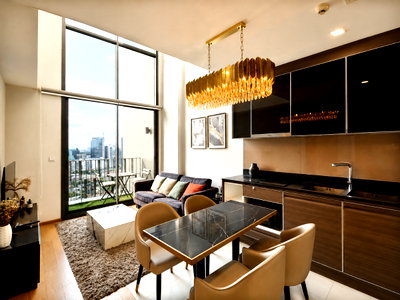 คอนโดให้เช่า : KEYNE by Sansiri | ห้อง Duplex สุดหรู 2 ห้องนอน 2 ห้องน้ำ | ขนาด 82 ตร.ม. | เพียง 59,900 บาท/เดือน!