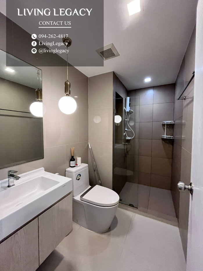 รูป T331IG เช่าด่วน! คอนโด Rich Park @ Triple Station 1 นอน 29 ตร.ม. ชั้น 22 พร้อมเฟอร์ฯ ครบ 14,000 บาท/เดือน | LINE: @livinglegacy - รูปที่ 8/9