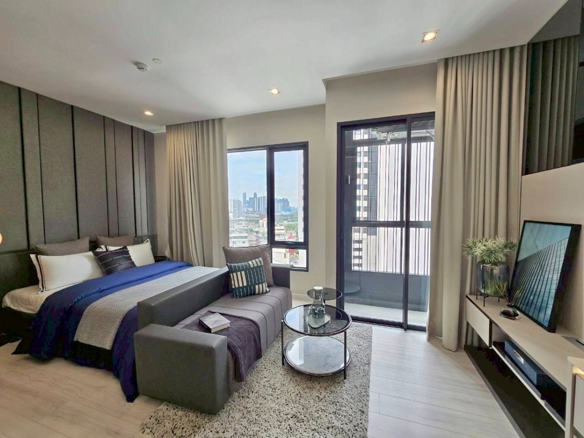 รูป 💥💥ปล่อยเช่าห้องใหม่!! The Room Phayathai Stu.28 ตรม.ชั้น 10 แต่งครบ ใกล้ Airport Link ราชปรารภ สนใจ Line ID: @atfirm💥💥 - รูปที่ 1/4