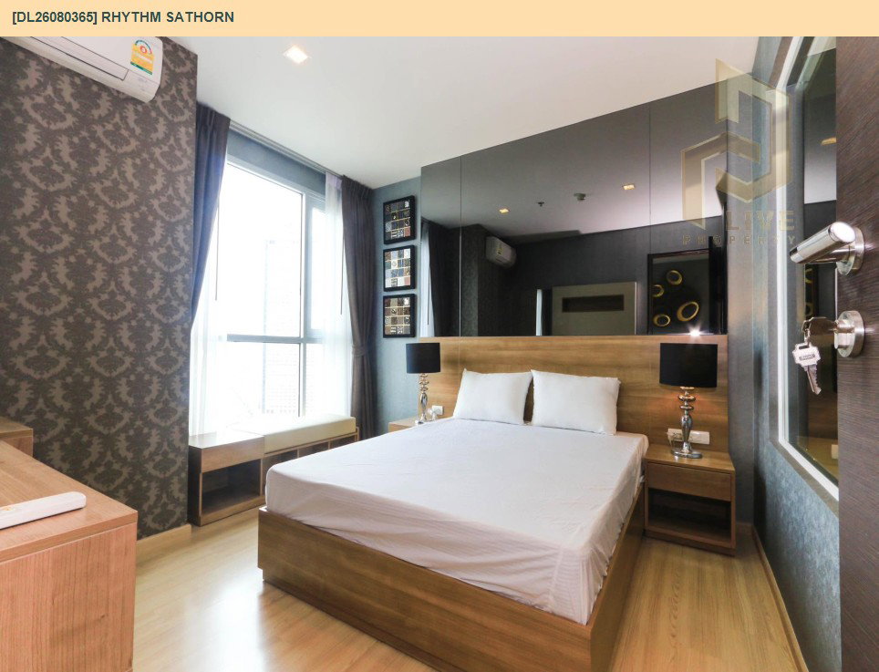 รูป DL26080365 ให้เช่าคอนโด ริธึ่ม สาทร (Rhythm Sathorn) ใกล้ BTS สะพานตากสิน พร้อมเข้าอยู่ โทรด่วน 0638692663 LineID @952jdxxk - รูปที่ 4/6