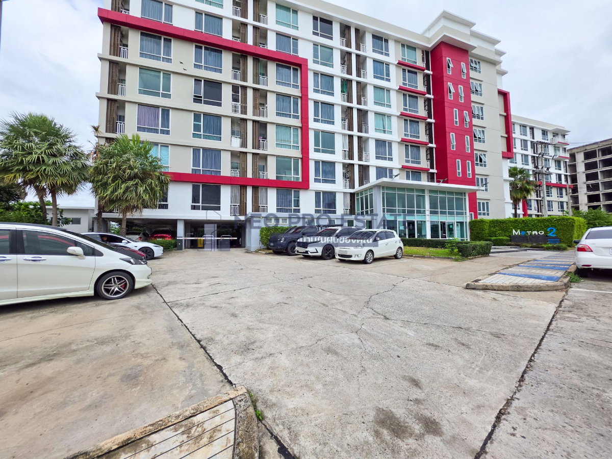 picture Condo, large room, 74.94 sq m., 2 bedrooms, 2 bathrooms, Metro Condo 2 (opposite Central Khon Kaen) - 15/20