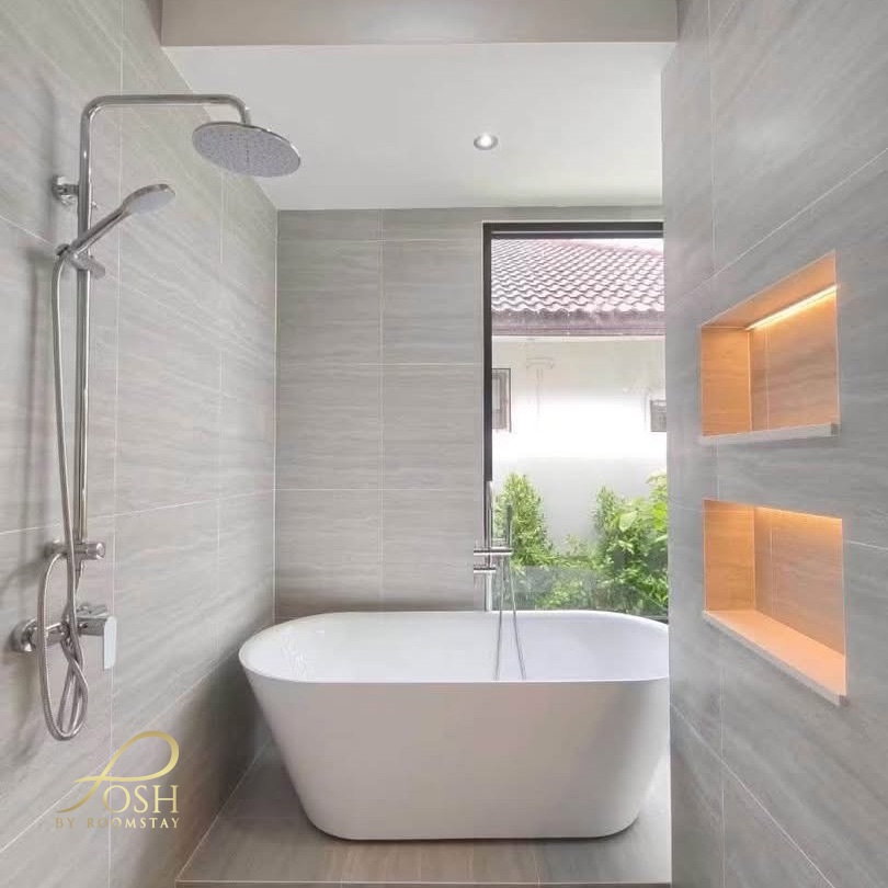 รูป บ้านเดี่ยวโซนถลางบนพื้นที่ 56.3 ตารางวา บ้านสวนเนรมิต1 ป่าคลอก ใกล้อนุสาวรีย์ ยกระดับบ้านเดิมให้กลับมามีเสน่ห์อีกครั้ง กับการรีโนเวท Modern Luxury - รูปที่ 2/13
