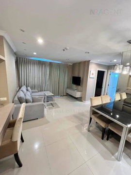 For Rent Condo LUMPINI PLACE RAMA IX - RATCHADA Building 1, Floor 20,1 bed room, Room size 46.00 sqm