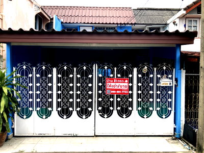 เช่าทาวน์โฮม ปากเกร็ด นนทบุรี :  ทาวน์เฮาส์ 2 ชั้น 2 ห้องนอน 2 ห้องน้ำ พื้นที่ 31 ตารางวา หมู่บ้านสวัสดิการเพื่อข้าราชการ กทม. 