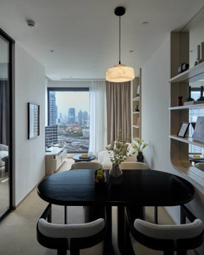 [VR0662] 🔥 60,000/เดือน | Ashton Asoke-Rama 9 ขนาดใหญ่ 47 ตร.ม. 1 ห้องนอน 1 ห้องอเนกประสงค์  แต่งหรูครบ วิวสวย ติด MRT พระราม 9! 🔥