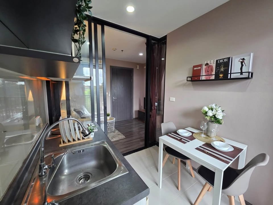 รูป 🟪🟦🟩🟨🟧  ให้เช่า The Base Park West Sukhumvit 77 **พร้อมอยู่** 🛎️🛎️ | 𝗟𝗶𝗻𝗲@: @𝗮𝘀𝘀𝗲𝘁𝘀𝗽𝗿𝗼 - รูปที่ 5/8
