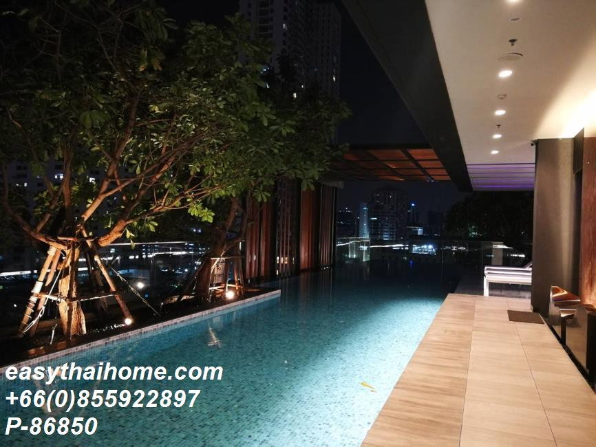 รูป P-86850 ขาย เดอะ ไลน์ ราชเทวี | 1 ห้องนอน 1 ห้องน้ำ | วิวเมือง | เฟอร์นิเจอร์ครบ | ชั้นสูง | พร้อมเข้าอยู่ 📞 Line ID: @easythaihome | 085-592-2897 - รูปที่ 6/9