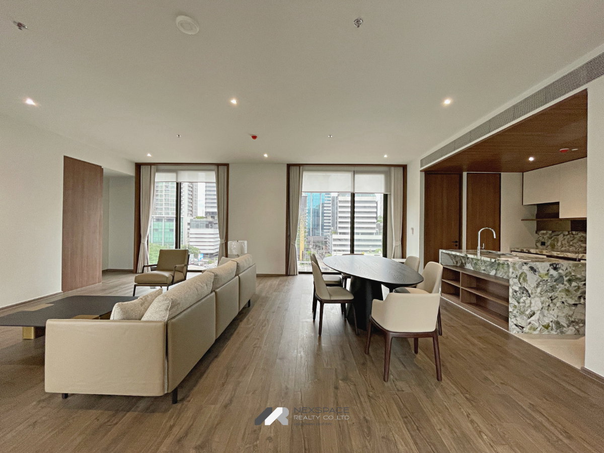 รูป Sky Villa Layout 2ห้องนอน Romm convent ให้เช่าคอนโดใหม่ที่สุดในสีลม Nexspace Realty - รูปที่ 1/19