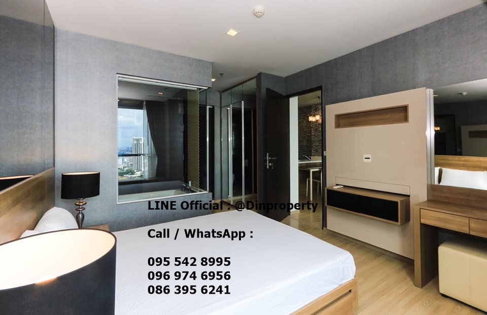 picture Rent Rhythm Sathorn  1 Bedroom  Near  BTS SaphanTaksin  BTS SURASAK - 4/6
