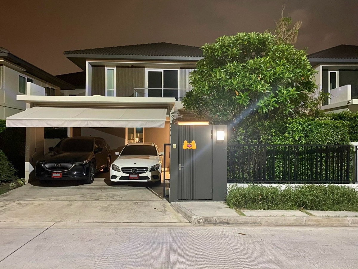 🏡✨ ให้เช่าบ้านเดี่ยว มัณฑนา อ่อนนุช–วงแหวน 5 บ้านสวย Built-in ทั้งหลัง พื้นที่ลงตัว บรรยากาศโครงการร่มรื่น