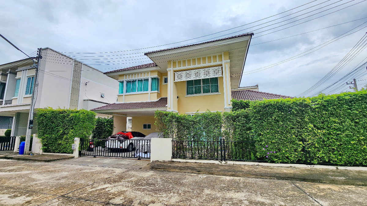 รูป บ้านเช่าระดับพรีเมี่ยม ที่ไม่ได้ให้แค่พื้นที่ แต่ให้คุณภาพชีวิตทั้งครอบครัว หลังที่ดีที่สุดในโครงการ 3 ห้องนอน 3 ห้องน้ำ | 86 ตร.วา | วิวสวนโล่ง - รูปที่ 5/26
