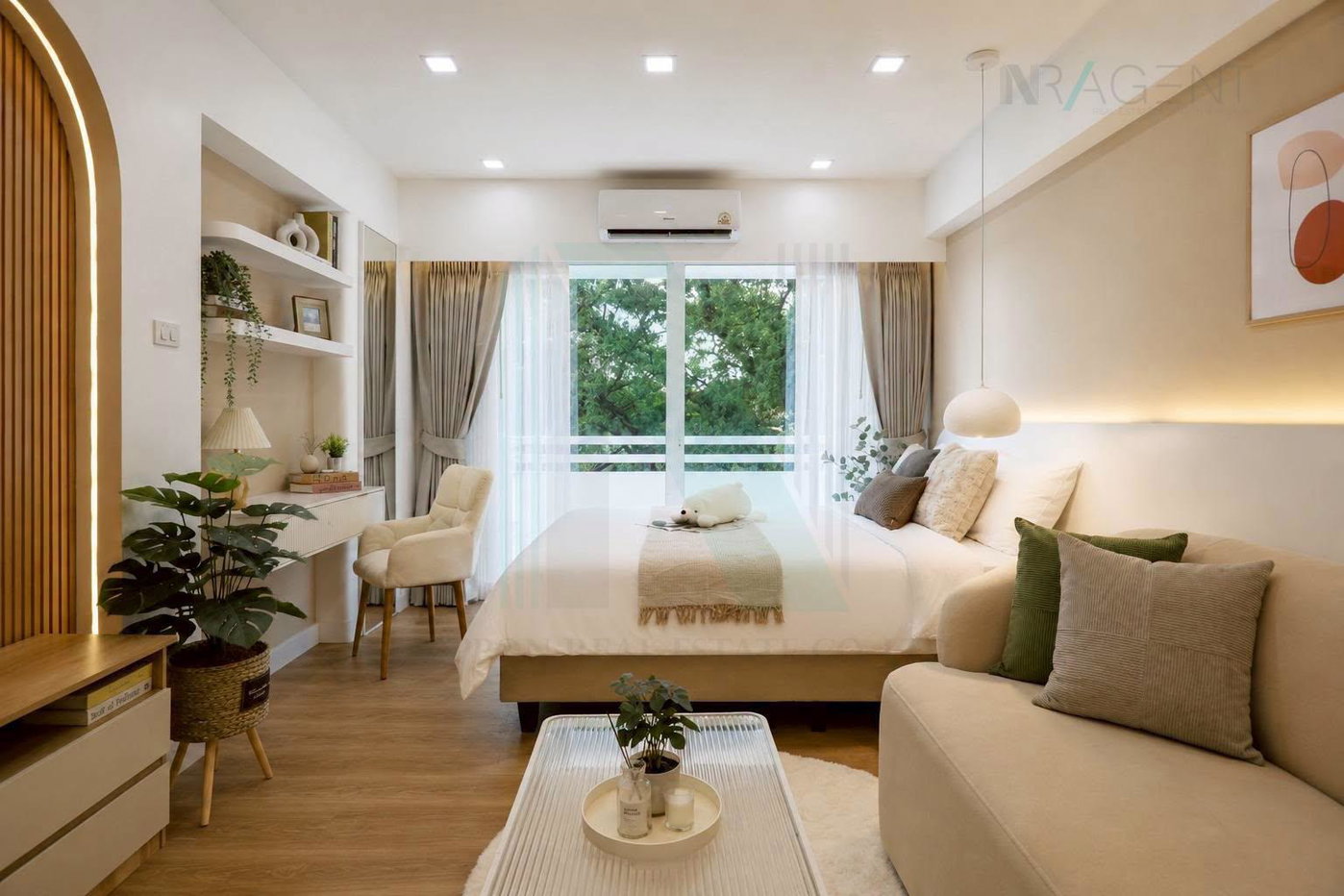 picture For Sell Condo BAAN RATCHATHAWI VILLE Building 1, Floor 4,Studio, Room size 25 sqm - 1/8