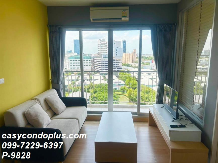 รูป 🏷️ P-9828 | The Parkland Srinakarin Lakeside : ห้องกว้าง วิวสวยคุ้มค่า! ใกล้ MRT ศรีลาซาล 9,000 บ. | Line ID: @easycondoplus | 099-229-6397 - รูปที่ 3/9