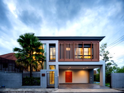 Houses for rent Hang Dong Chiang Mai : Palm Springs Privato – Modern Luxury Pool Villa