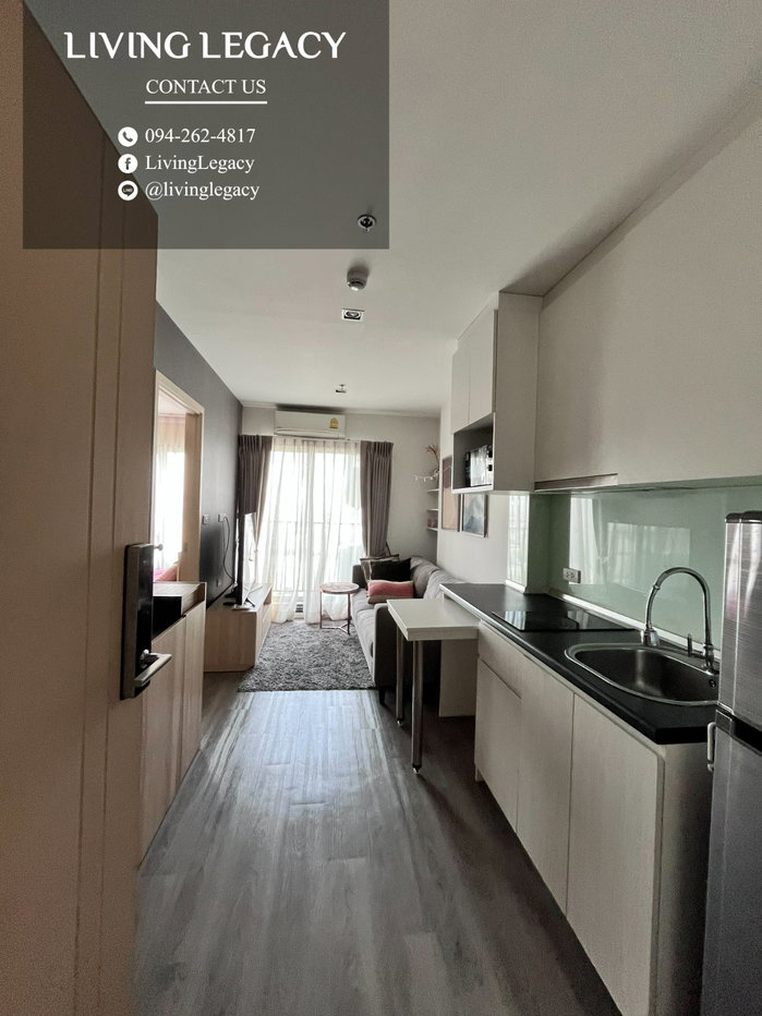 รูป T331IG เช่าด่วน! คอนโด Rich Park @ Triple Station 1 นอน 29 ตร.ม. ชั้น 22 พร้อมเฟอร์ฯ ครบ 14,000 บาท/เดือน | LINE: @livinglegacy - รูปที่ 6/9